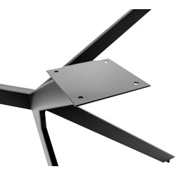 Pieds de table Cascada S noir