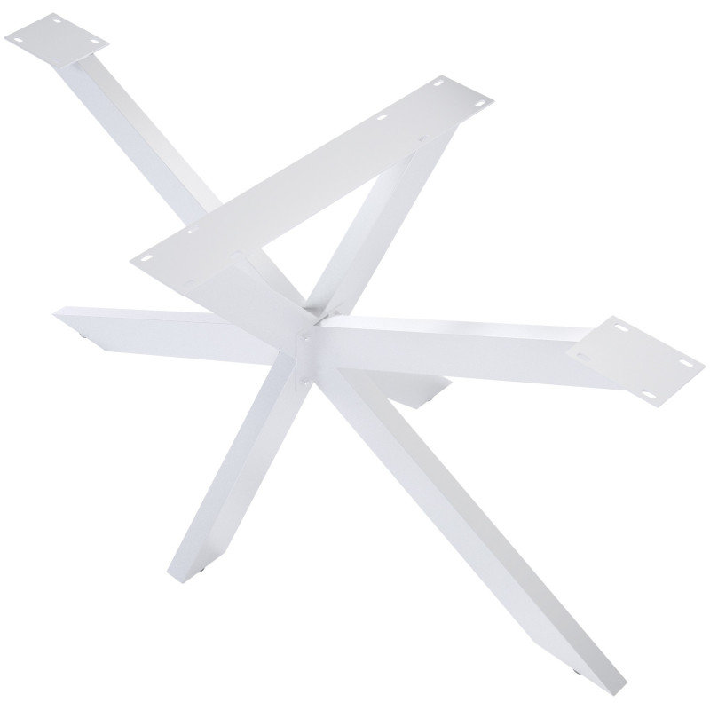 Pieds de table Hardwick 150x78x71 cm blanc
