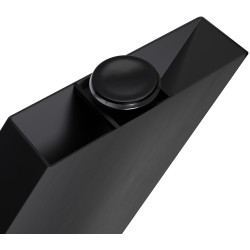 Pieds de table Hardwick 85x85x71 cm noir industriel