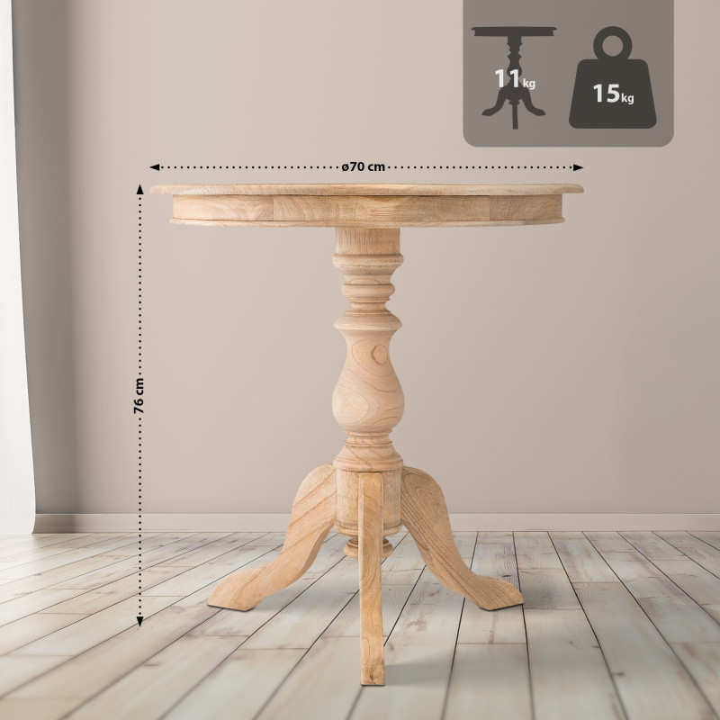 Table d'appoint Wiva 70 nature