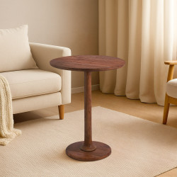 Table d'appoint Farragut brun