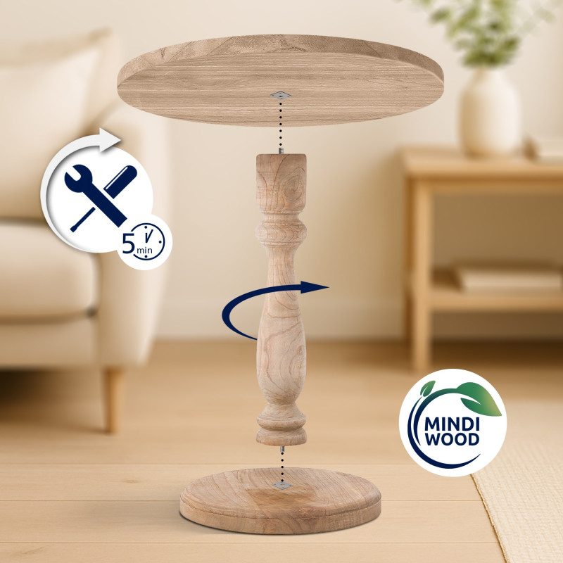 Table d'appoint Adamsville nature