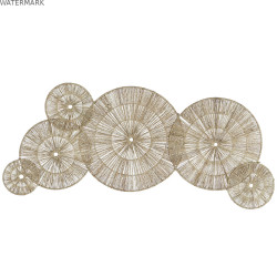 Décoration murale DKD Home Decor Marron Naturel Tropical 115 x 1 x 45 cm