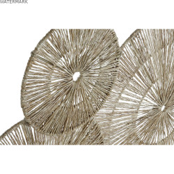 Décoration murale DKD Home Decor Marron Naturel Tropical 115 x 1 x 45 cm