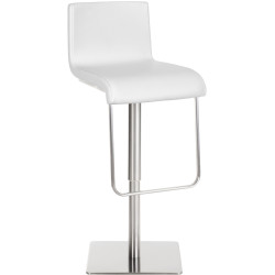 Tabouret de bar Limon E blanc