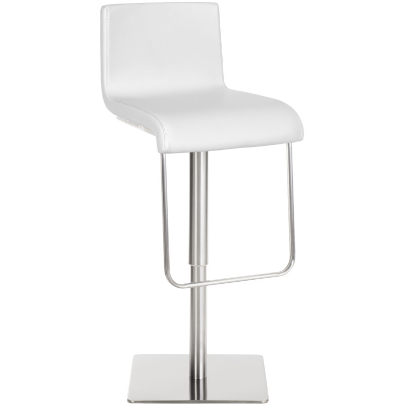 Tabouret de bar Limon E blanc