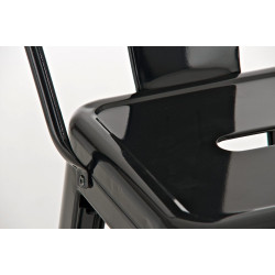 Tabouret de bar Aiden noir