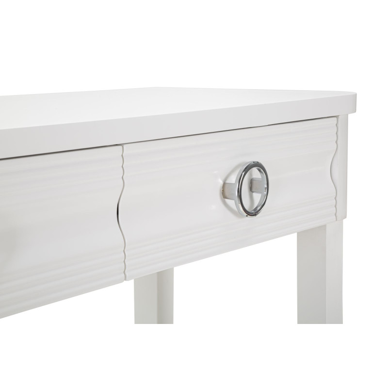 Console Shine – Blanc, 110x40x82 cm