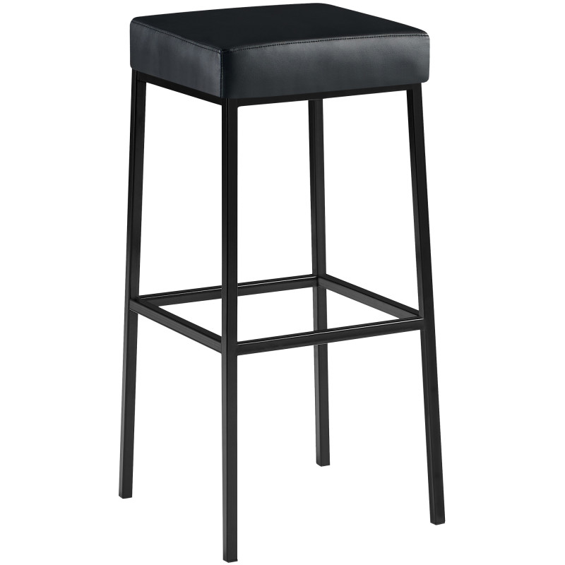 Tabouret de bar Montréal B85 noir