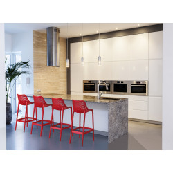 Tabouret de bar Air rouge