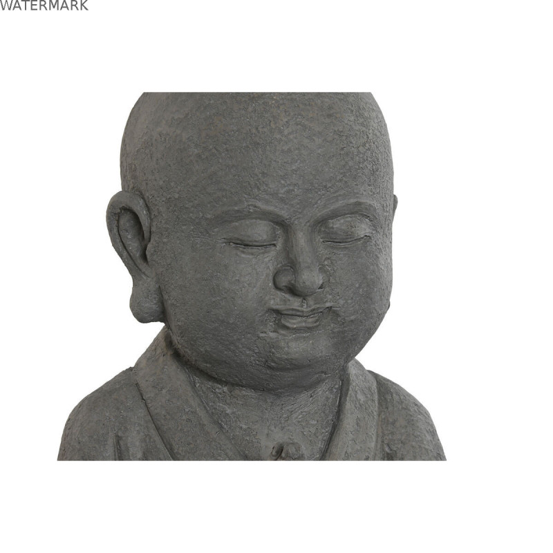 Figurine Décorative Home ESPRIT Gris Moine Oriental 30 x 30 x 51 cm