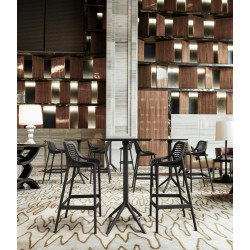 Tabouret de bar Air noir
