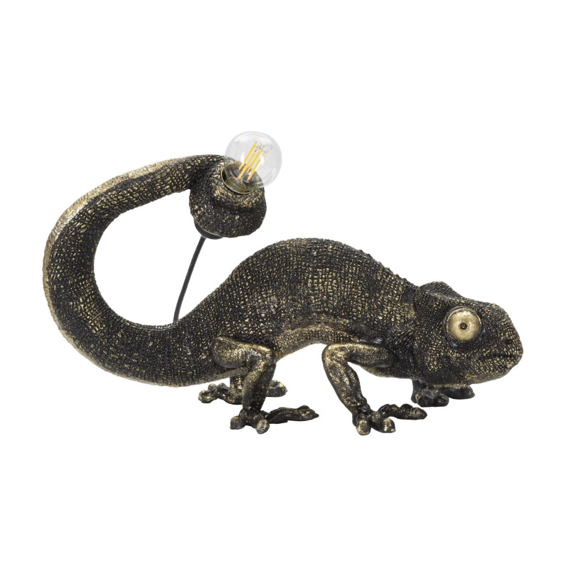 Lampe de table Lézard – Originale 37,5x16,5x22 cm | Éclairage déco nature