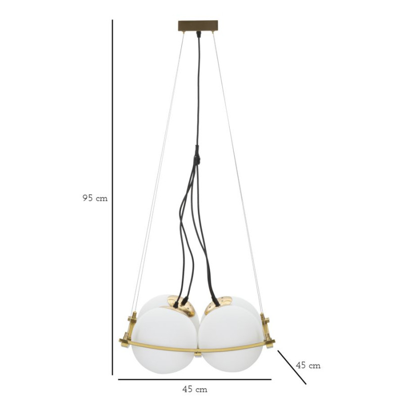 Plafonnier Japon carré – Minimaliste 45x45x20 cm | Luminaire moderne
