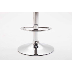 Tabouret de bar Kiel entièrement recouvert de similicuir