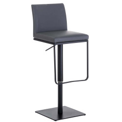Tabouret de bar Panama B similicuir gris