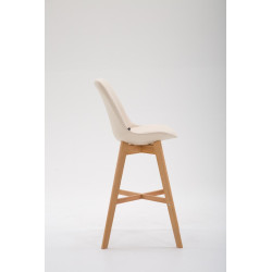 Tabouret de bar Cannes en cuir artificiel Natura