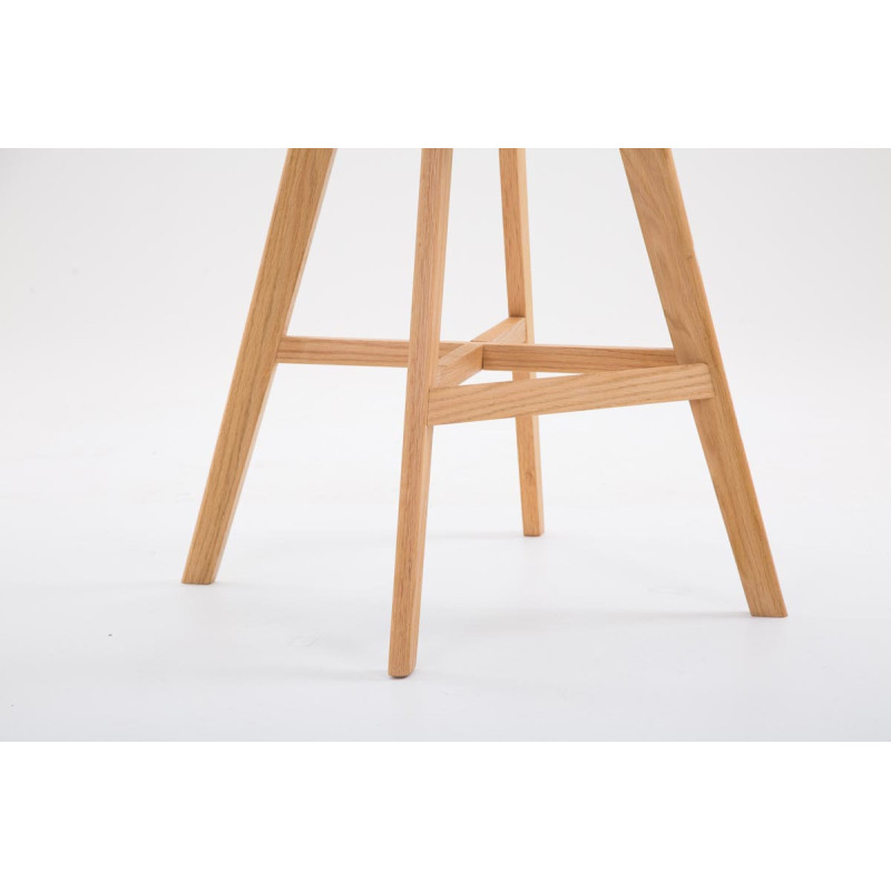 Tabouret de bar Cannes en cuir artificiel Natura