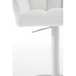 Tabouret de bar Damaso W blanc
