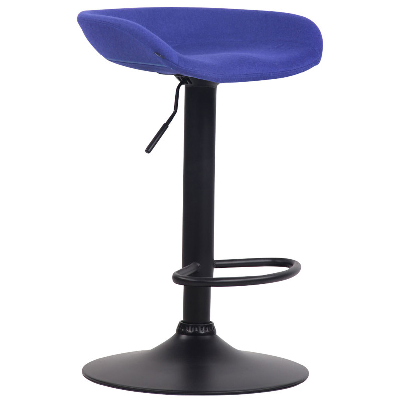 Tabouret de bar en feutre Anaheim bleu