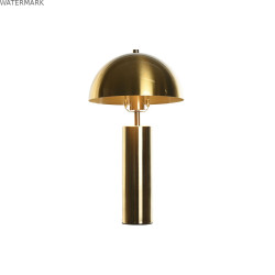 Lampe de bureau DKD Home Decor 24 x 24 x 46 cm Doré Métal 220 V 50 W