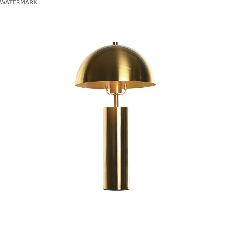 Lampe de bureau DKD Home Decor 24 x 24 x 46 cm Doré Métal 220 V 50 W