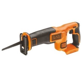 Scie sabre sans-fil 18V BLACK+DECKER - Débattement : 22 mm Lame de 15 cm (Livrée sans batterie) - BDCR18N-XJ