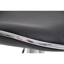 Lot de 2 tabourets de bar Shanghai C noir