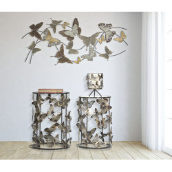 TABLE FARFALLE 2PCS CM 41,3X55-35X50,3