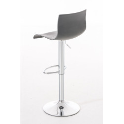 Tabouret de bar Hoover C gris
