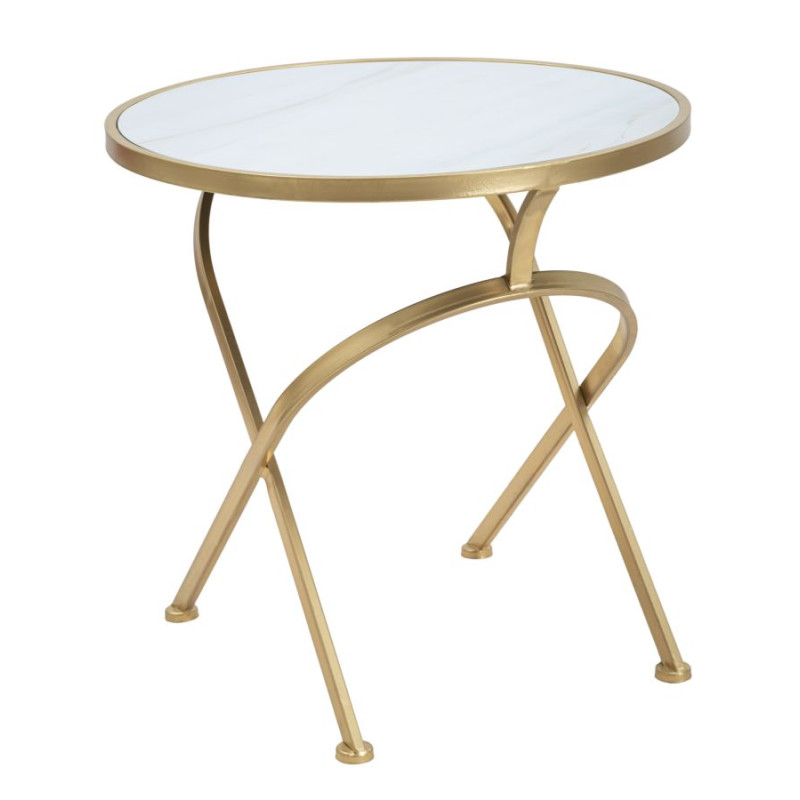 TABLE GLAM MAT CM Ø 50,5X50