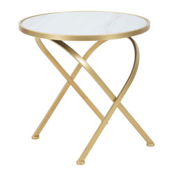 TABLE GLAM MAT CM Ø 50,5X50