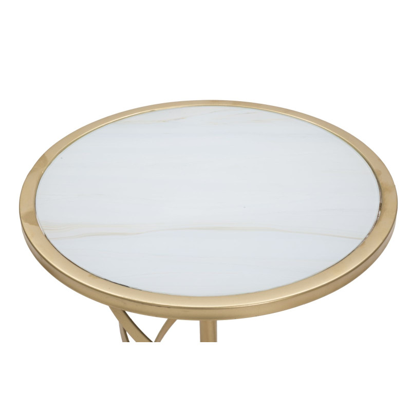 TABLE GLAM SPIRAL CM Ø 38X61,5