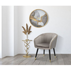 TABLE GLAM SPIRAL CM Ø 38X61,5