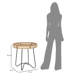 TABLE FUJI CM Ø 60X60,5