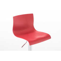 Tabouret de bar Hoover C rouge