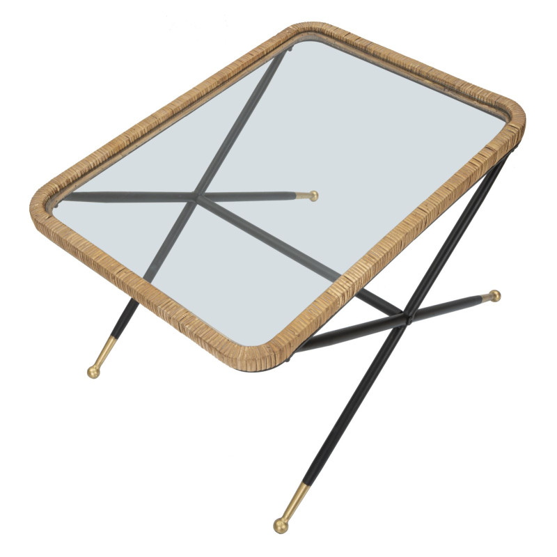 Table basse Saint-Barthélemy Rett. CM 70x50x45