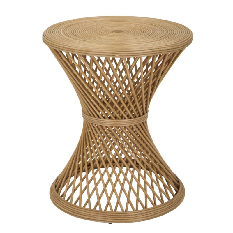 TABLE EN ROTIN CM Ø 48X56