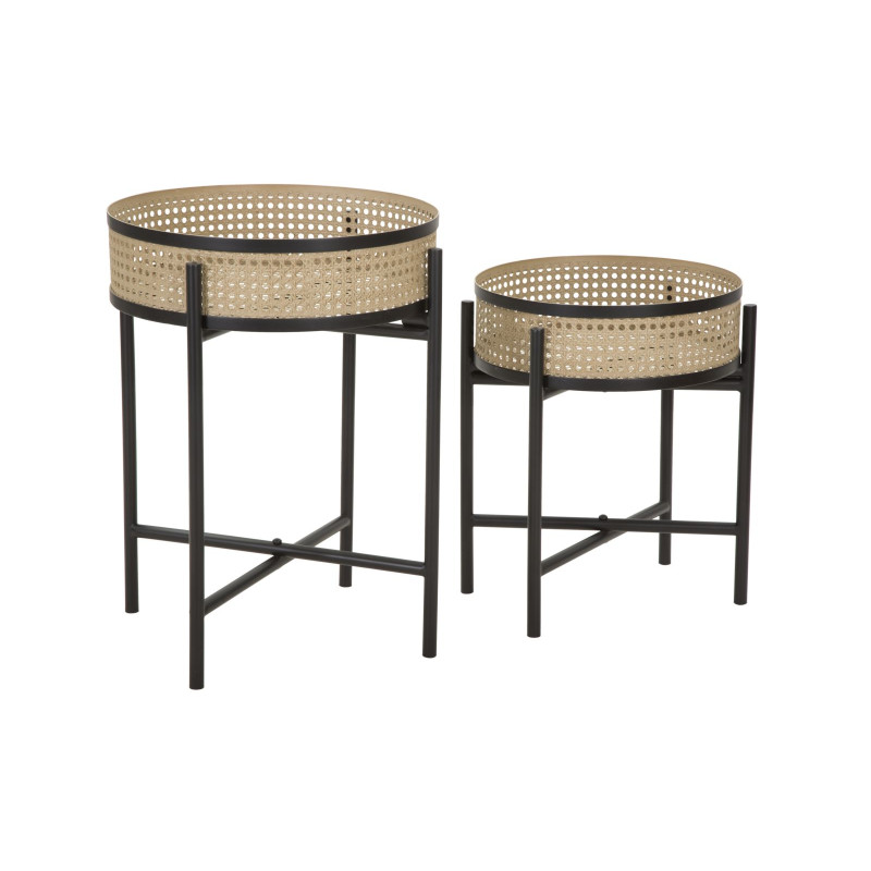 TABLE FUJI SET 2 PCS CM Ø 40X50-35X40