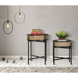 TABLE FUJI SET 2 PCS CM Ø 40X50-35X40