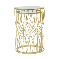 ENSEMBLE DE TABLE LIGNE 2PCS CM Ø 38X55-33X50