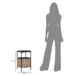 TABLE OSAKA CM Ø 40X50