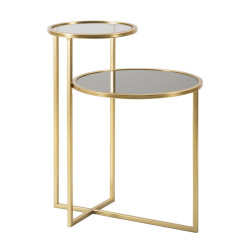 TABLE BASSE 2 NIVEAUX CM 50X40X60,5