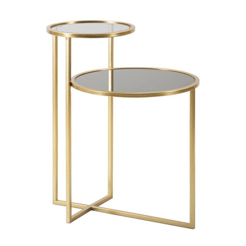 TABLE BASSE 2 NIVEAUX CM 50X40X60,5