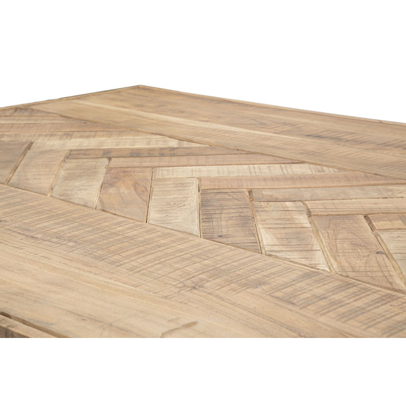 TAVOLO DA PRANZO X CM 180X90X77 (LEGNO DI ACACIA NICOLITICA)