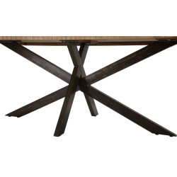TAVOLO DA PRANZO X CM 180X90X77 (LEGNO DI ACACIA NICOLITICA)