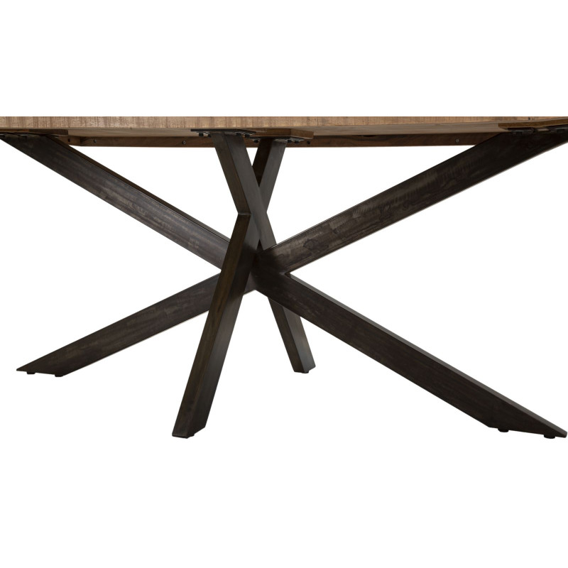 TAVOLO DA PRANZO X CM 180X90X77 (LEGNO DI ACACIA NICOLITICA)