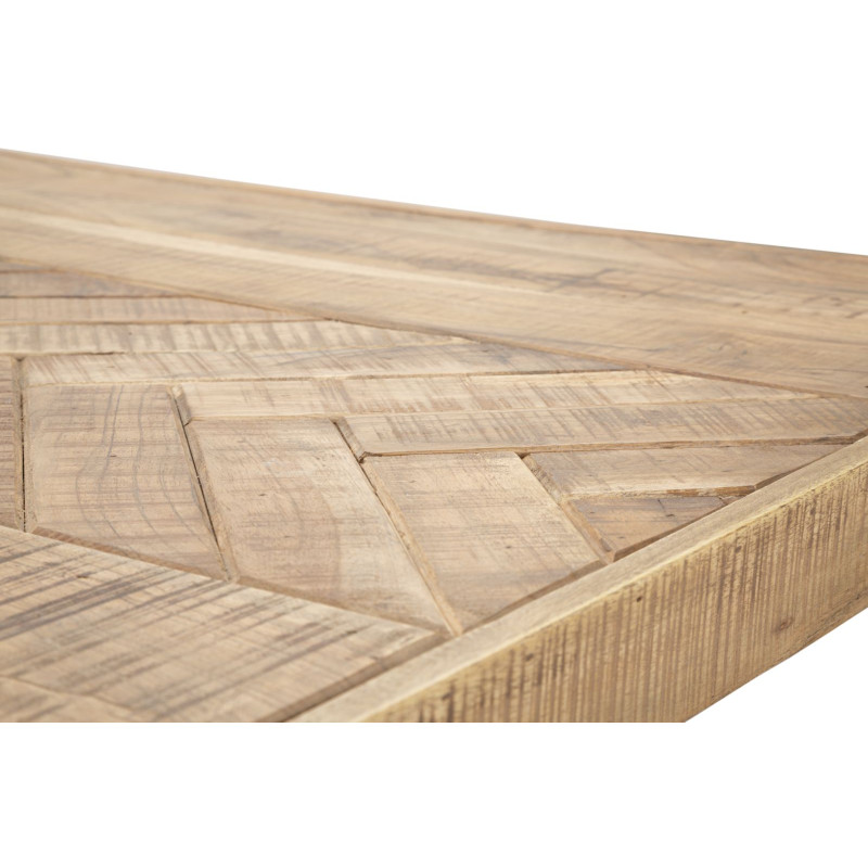 TAVOLO DA PRANZO X CM 180X90X77 (LEGNO DI ACACIA NICOLITICA)