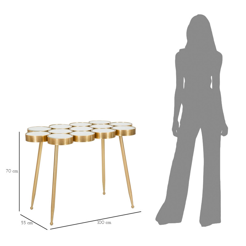 TABLE BOUTON CM 100X55X70