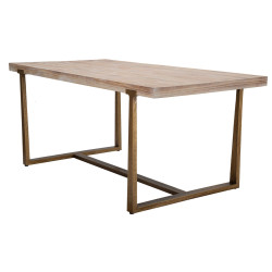 TABLE À MANGER ANKARA CM 180X90X78